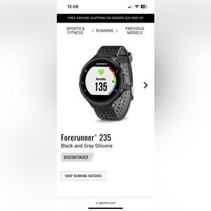 Garmin Forerunner 235 GPS watch